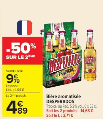 Bière Aromatisée Desperados*