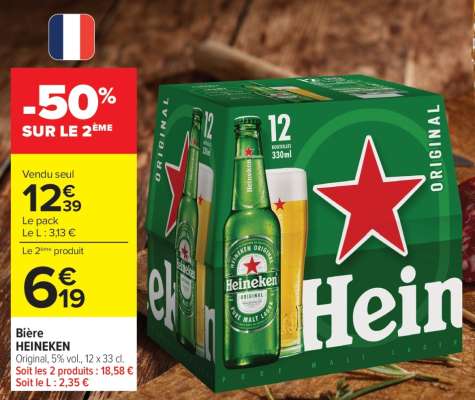BIÈRE “HEINEKEN”