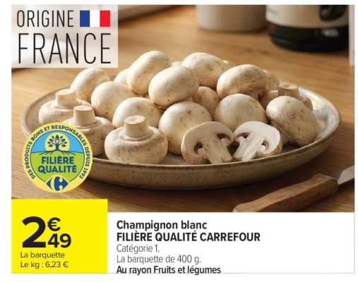 CHAMPIGNON BLANC