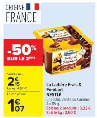 La Laitière Frais & Fondant NESTLÉ