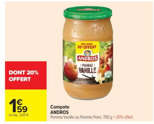 Compote ANDROS