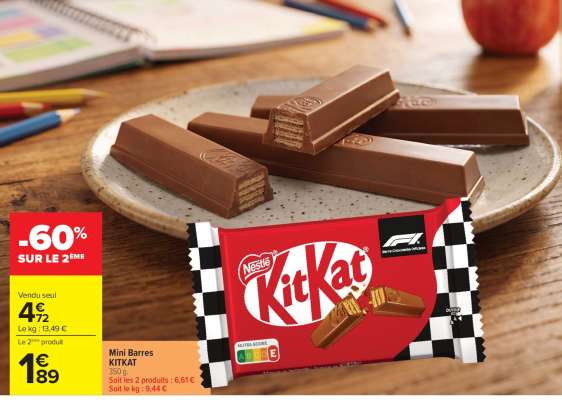 Mini Barres KITKAT