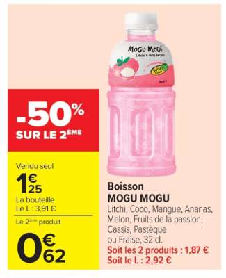 Boisson MOGU MOGU