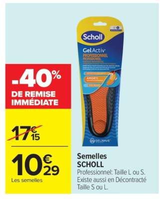 Semelles SCHOLL