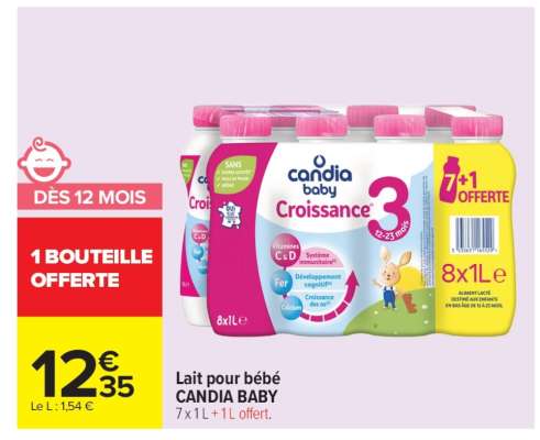 Lait pour bébé CANDIA BABY
