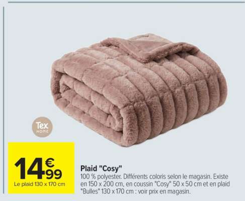 Plaid "Cosy"