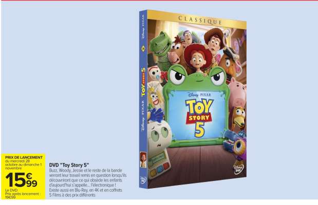 DVD 'Toy Story 5'
