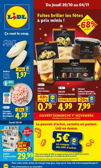 Catalogue Lidl - 29/10/2026 - 04/11/2026.