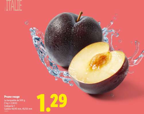PRUNE ROUGE