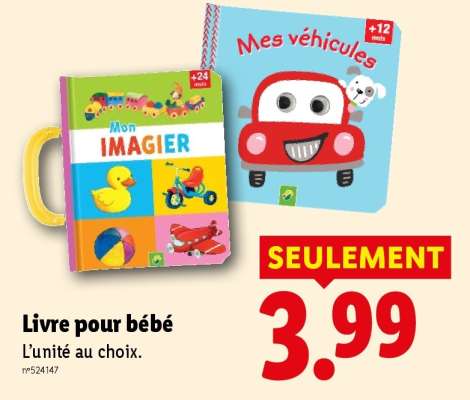 Livre pour bébé