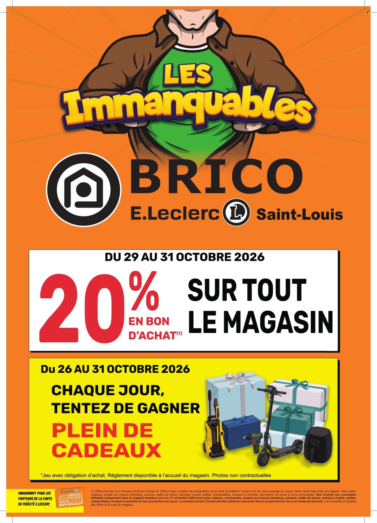Catalogue E.Leclerc - 26/10/2026 - 31/10/2026. Page 1