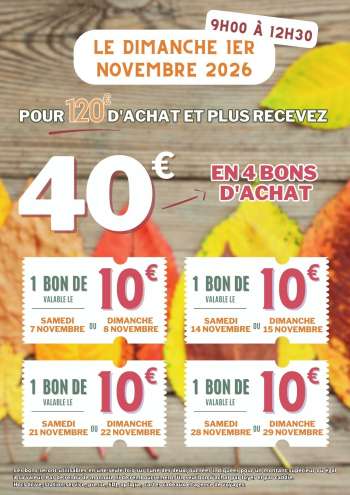 Catalogue E.Leclerc - 26/10/2026 - 01/11/2026.
