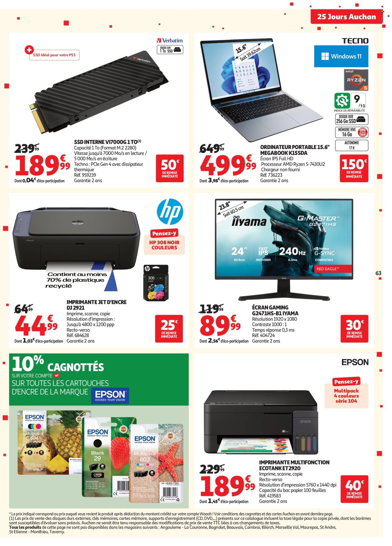 Catalogue Auchan - 27/10/2026 - 01/11/2026. Page 63