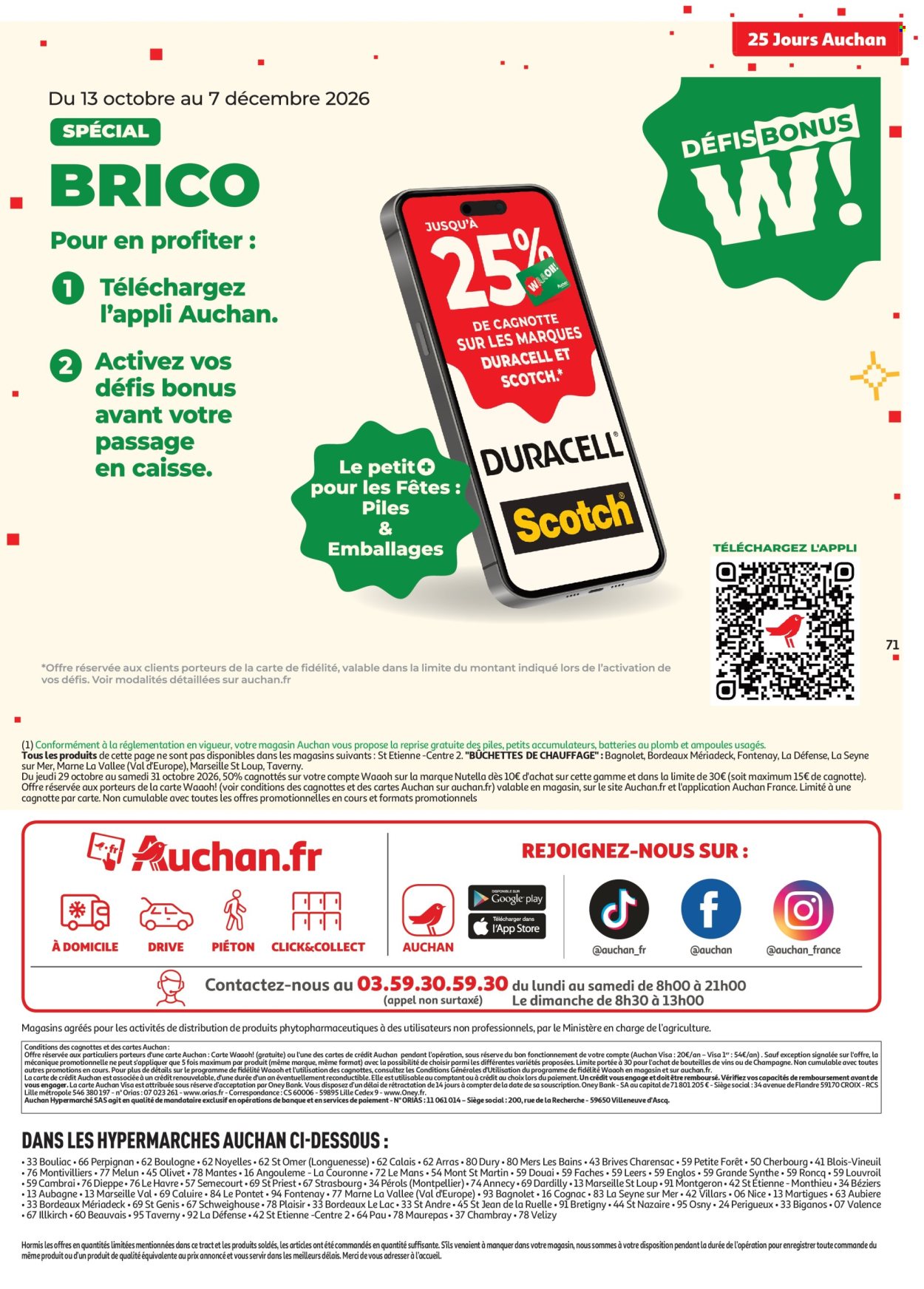 Catalogue Auchan - 27/10/2026 - 01/11/2026. Page 71