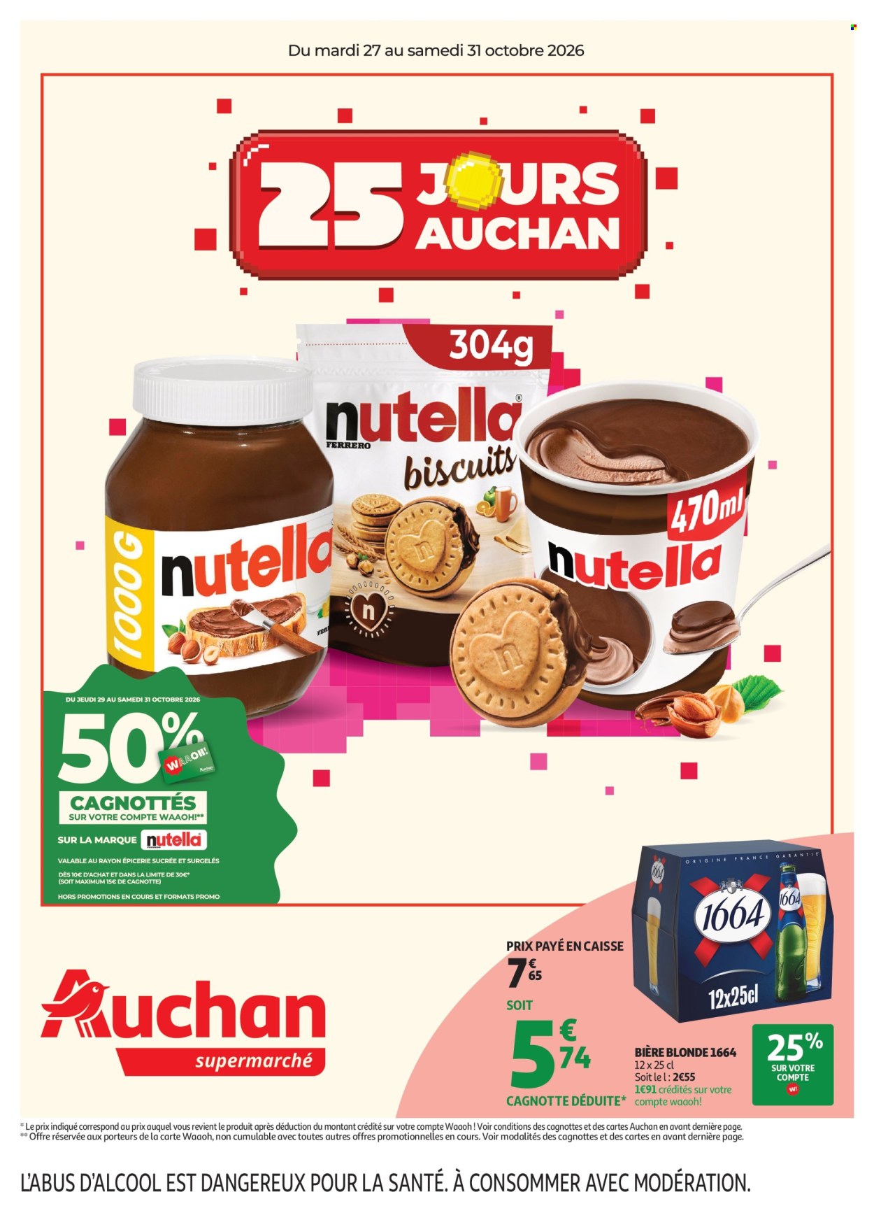 Catalogue Auchan - 27/10/2026 - 31/10/2026. Page 1