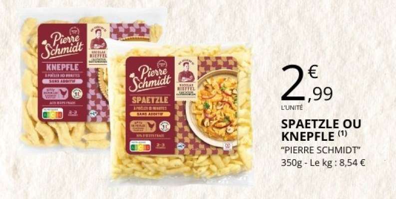 SPAETZLE OU KNEPFLE