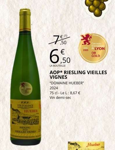 AOP RIESLING VIEILLES VIGNES