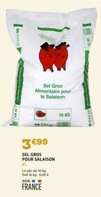 SEL GROS POUR SALAISON