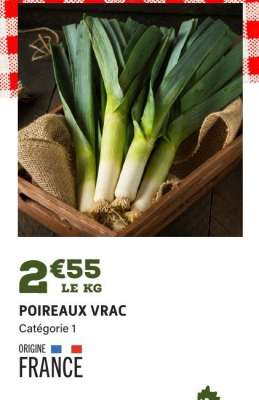 POIREAUX VRAC