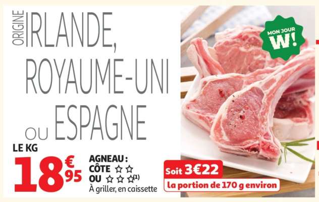 AGNEAU CÔTE