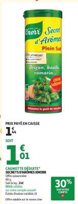 Knorr Secret d'Arômes Plein Sud