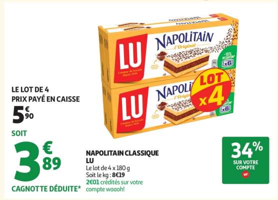Napolitain Classique LU