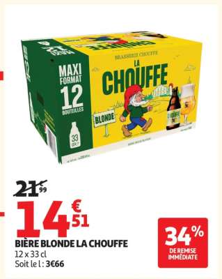 Bière Blonde La Chouffe*