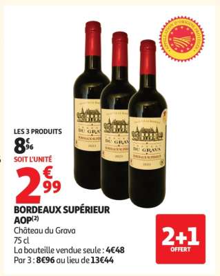 Bordeaux Supérieur Aop