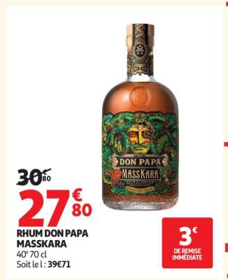 Rhum Don Papa Masskara
