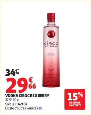 Vodka Ciroc Red Berry *
