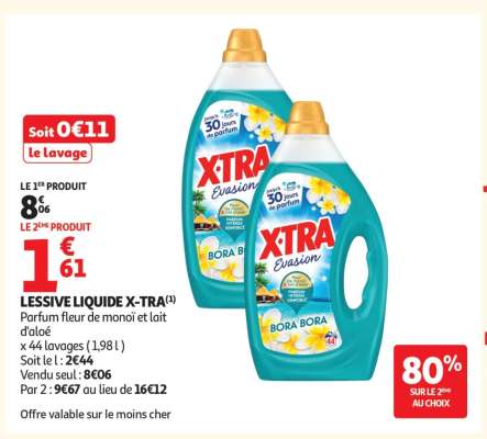 LESSIVE LIQUIDE X-TRA