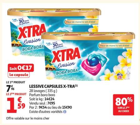 LESSIVE CAPSULES X-TRA