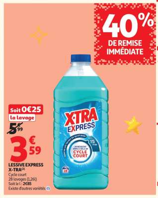 LESSIVE EXPRESS X-TRA