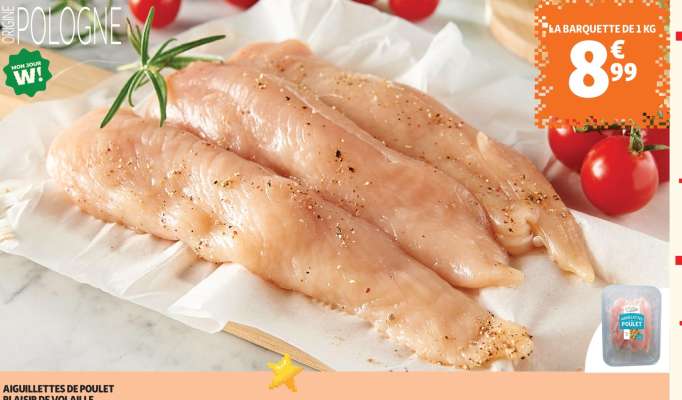 Aiguillettes De Poulet