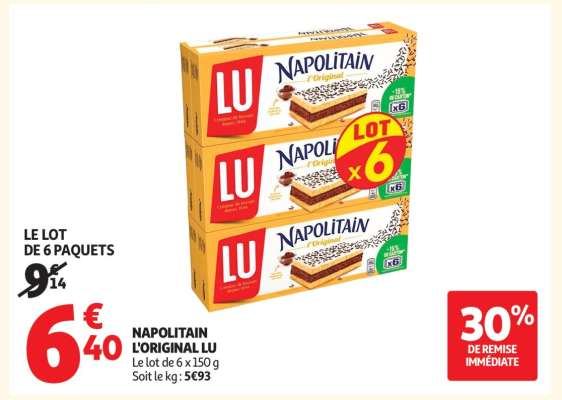 Napolitain L'original Lu