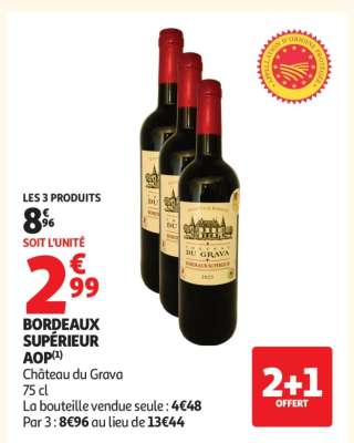 Bordeaux Supérieur Aop