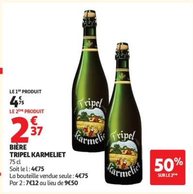 Bière Tripel Karmeliet*