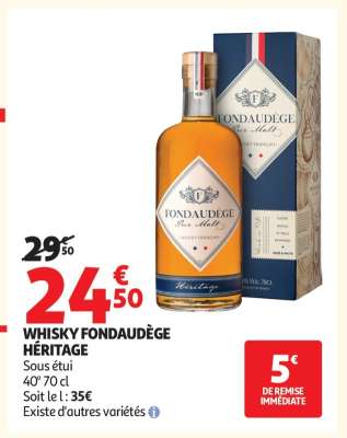 Whisky Fondaudège Héritage