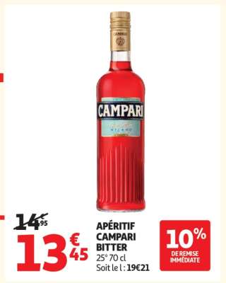 APÉRITIF CAMPARI BITTER