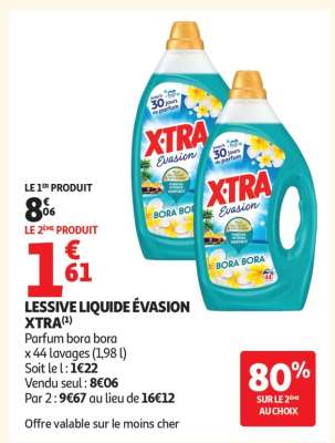 LESSIVE LIQUIDE ÉVASION XTRA