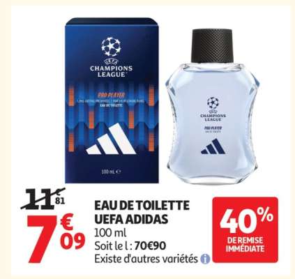 EAU DE TOILETTE UEFA ADIDAS