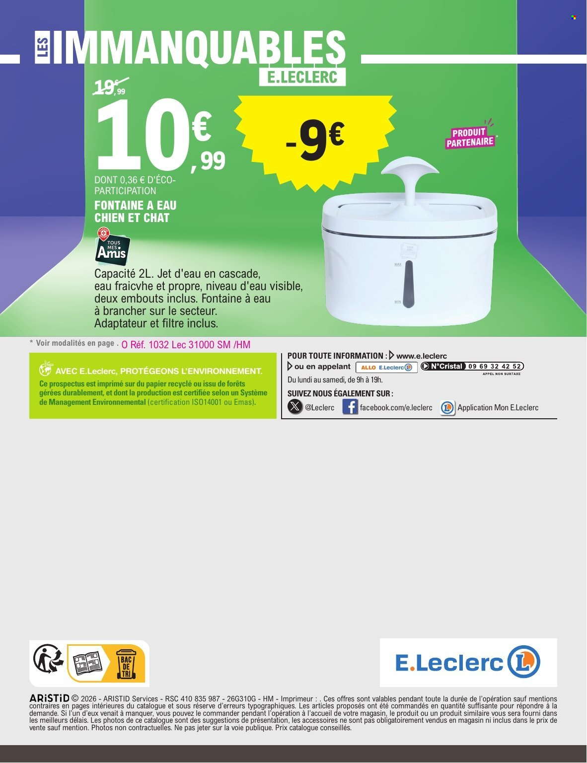 Catalogue E.Leclerc - 27/10/2026 - 07/11/2026. Page 60
