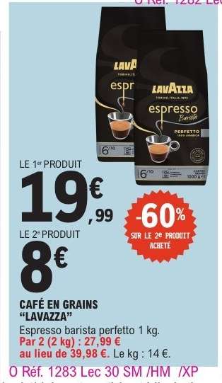 Café en grains 'Lavazza'