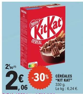 CÉRÉALES "KIT KAT"