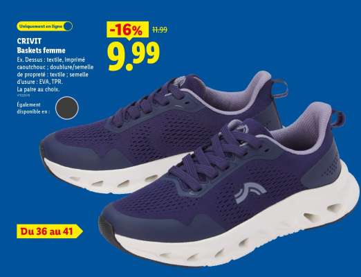 CRIVIT Baskets femme