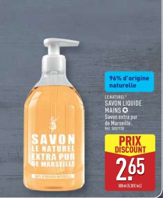 LE NATUREL® SAVON LIQUIDE MAINS