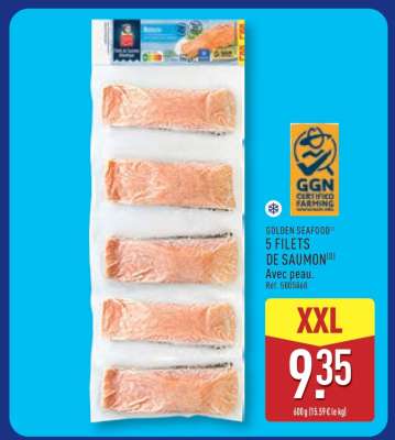GOLDEN SEAFOOD 5 FILETS DE SAUMON