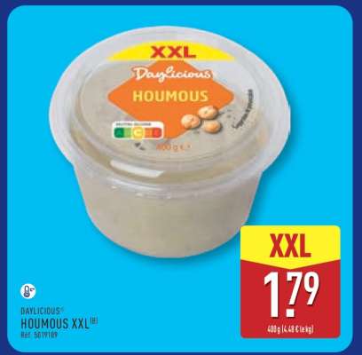 DAYLICIOUS HOUMOUS XXL