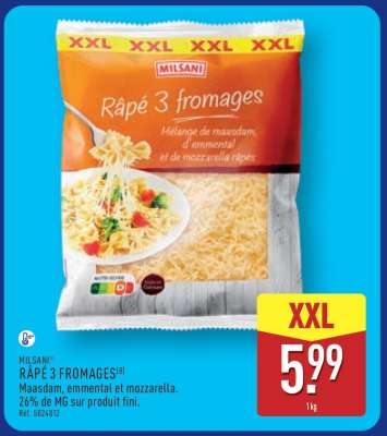 Râpé 3 Fromages
