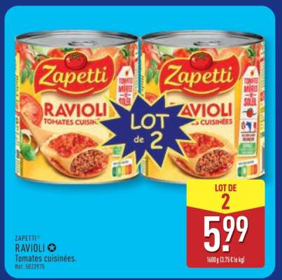 Zapetti Ravioli